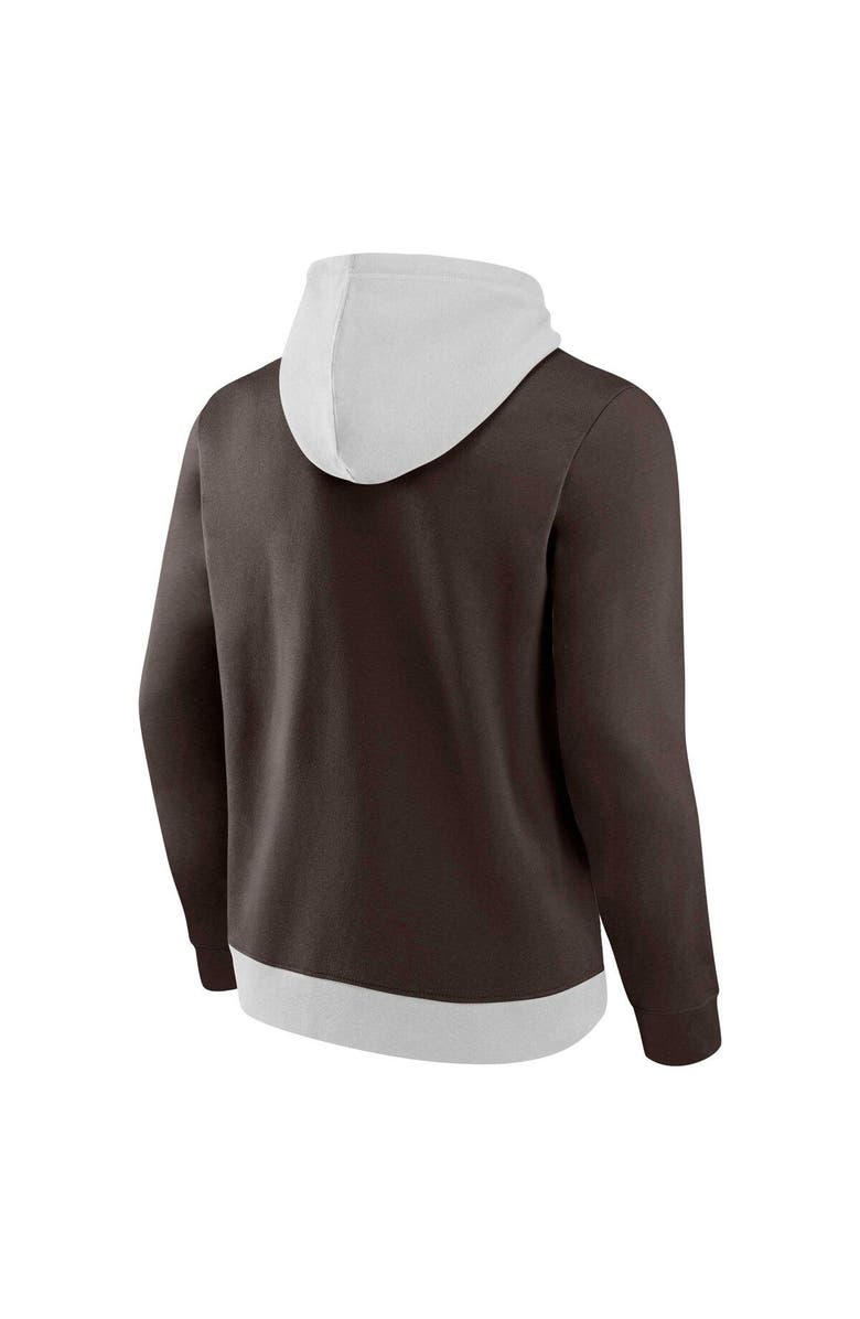 FANATICS Men's Fanatics Branded Gray/Brown San Diego Padres Arctic Pullover Hoodie, Alternate, color, 