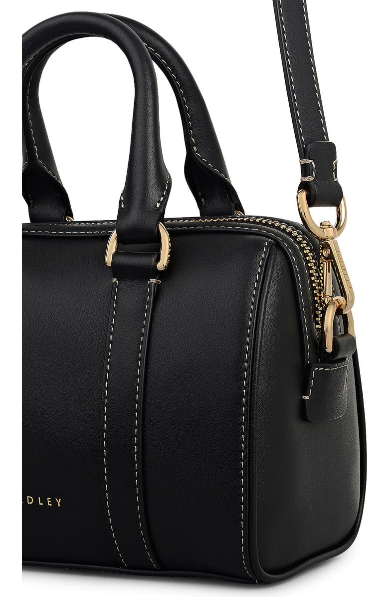 Radley Mini Noble Alley Zip Top Handle Bag, Alternate, color, Black