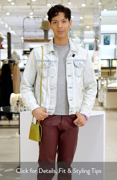 Darcy Convertible Leather Crossbody Bag