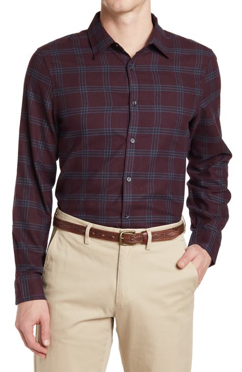 Deco Plaid Flannel Shirt