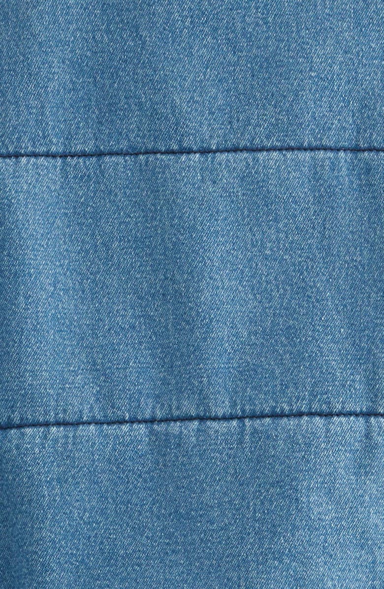 Treasure & Bond Kids' Denim Puffer Jacket, Alternate, color, 