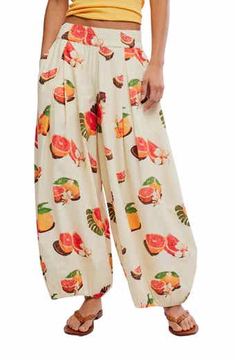 Moonflowr Cotton Blend Balloon Pants