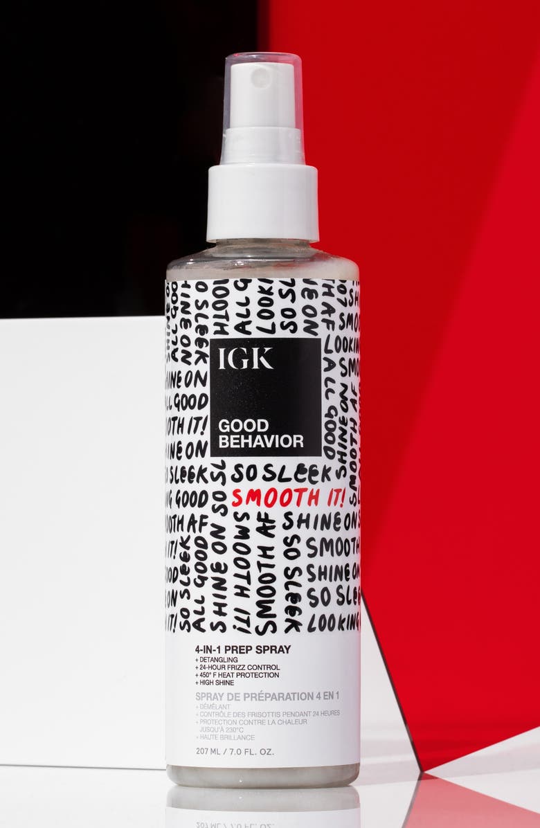 IGK Good Behavior 4-in-1 Prep Spray, Alternate, color,