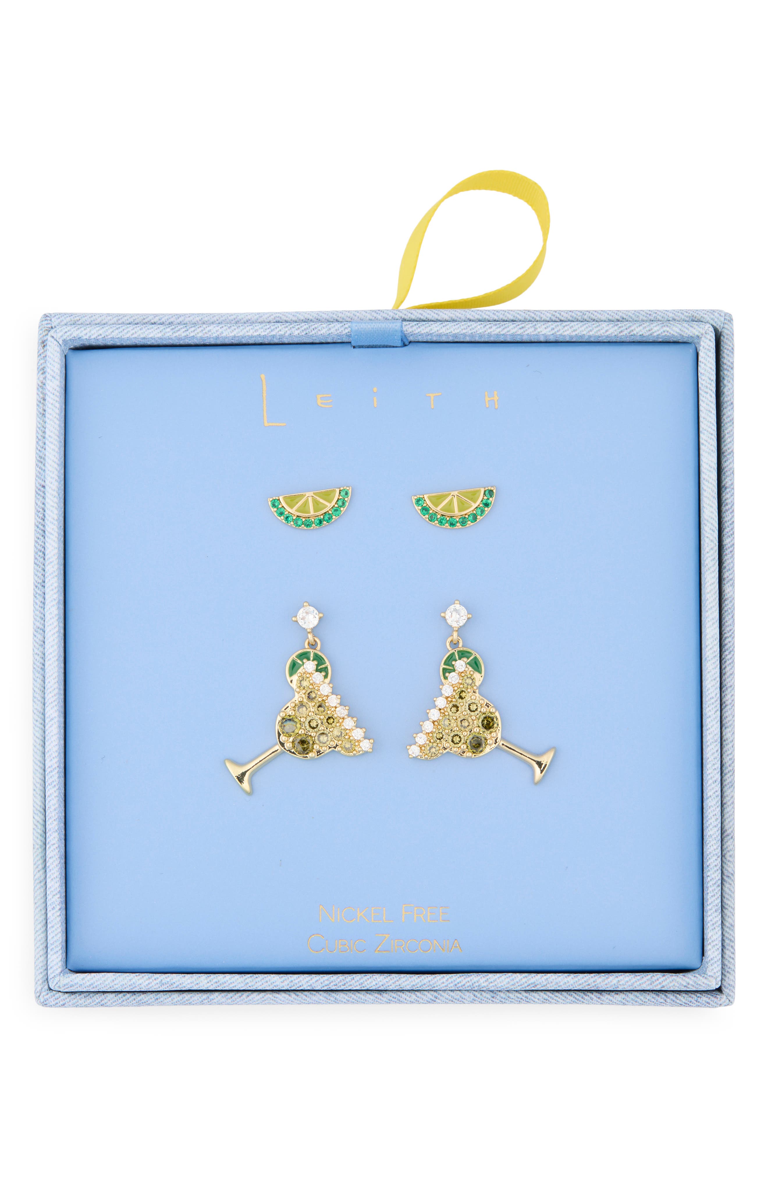 Leith 2-Pack Margarita Earrings Set