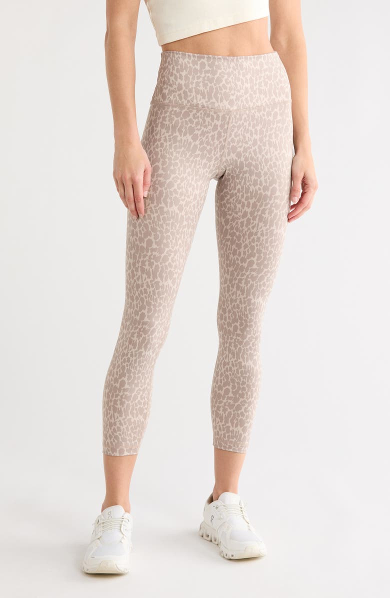 BALANCE COLLECTION Contender Ankle Leggings, Main, color, Atmosphere Soft Animal Spots