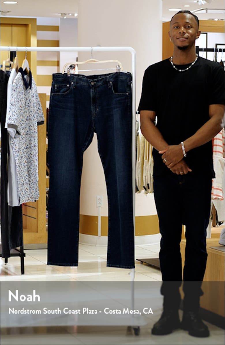 Everett Slim Straight Leg Jeans, sales video thumbnail