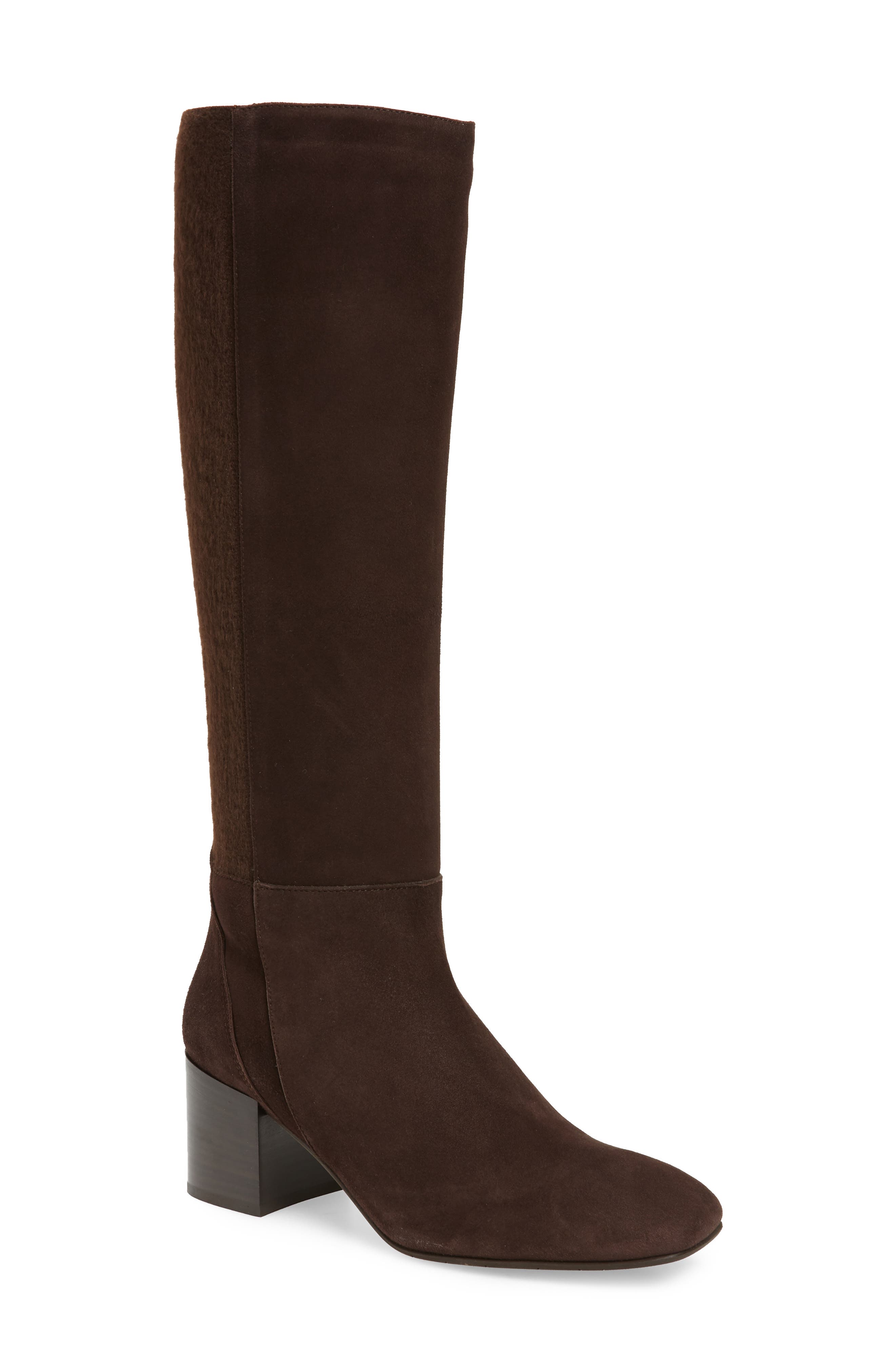 Calynn Tall Weatherproof Boot, Main, color, EXPRESSO