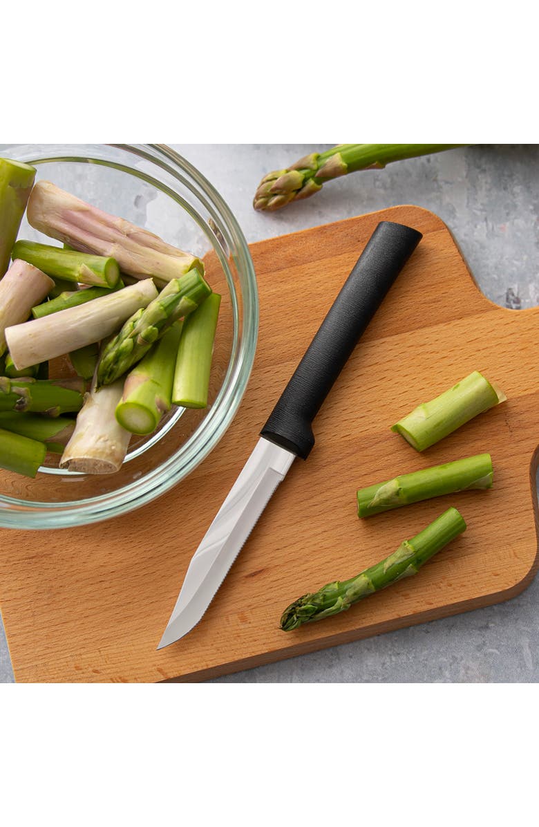 Rada 3 Piece Sensational Serrations Knife Set, Alternate, color, Black