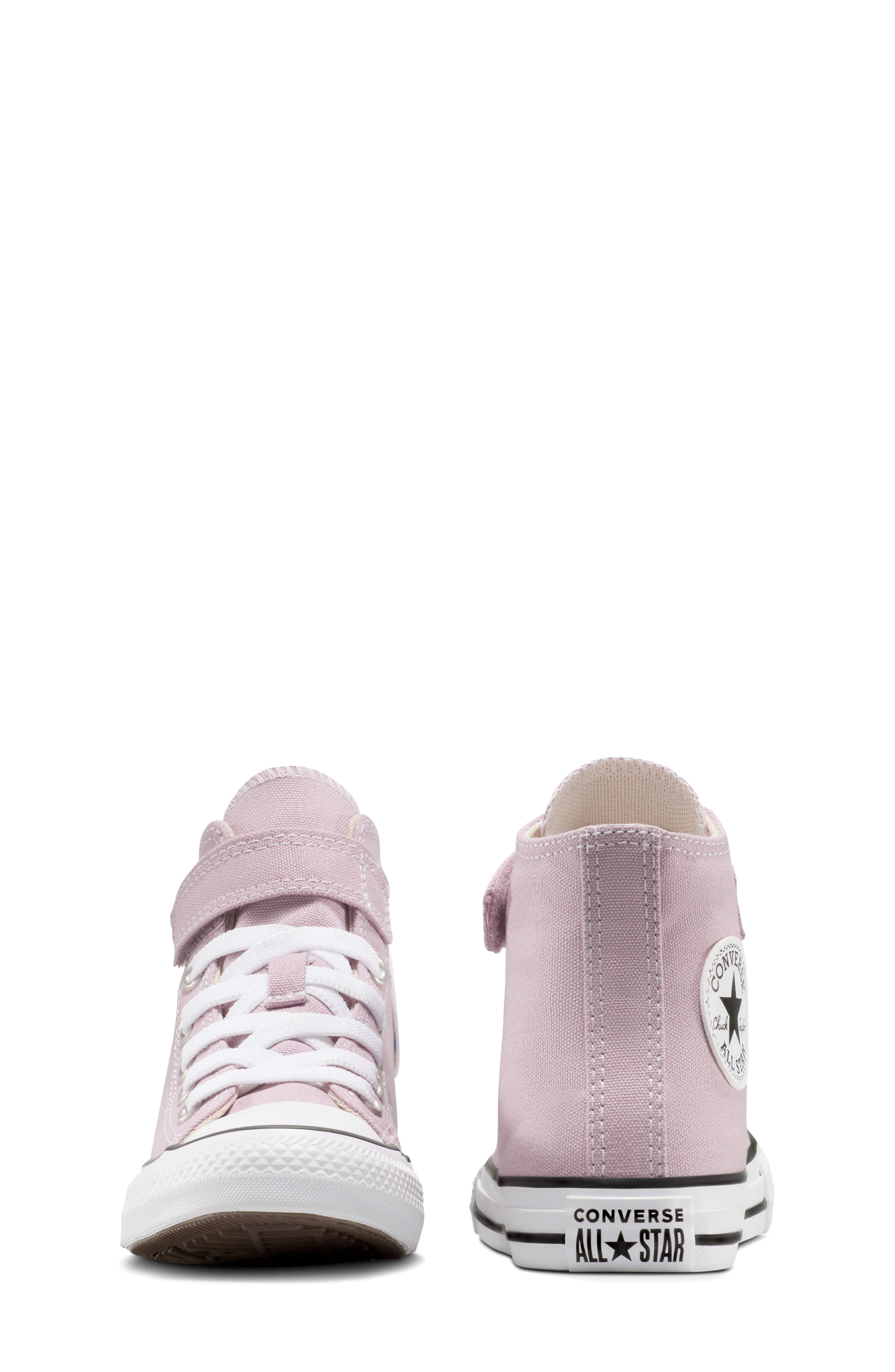 Converse Kids
 Chuck Taylor<sup
®</sup
 All Star<sup
®</sup
 Easy-On High Top Sneaker, Alternate, color, Altitude Lilac