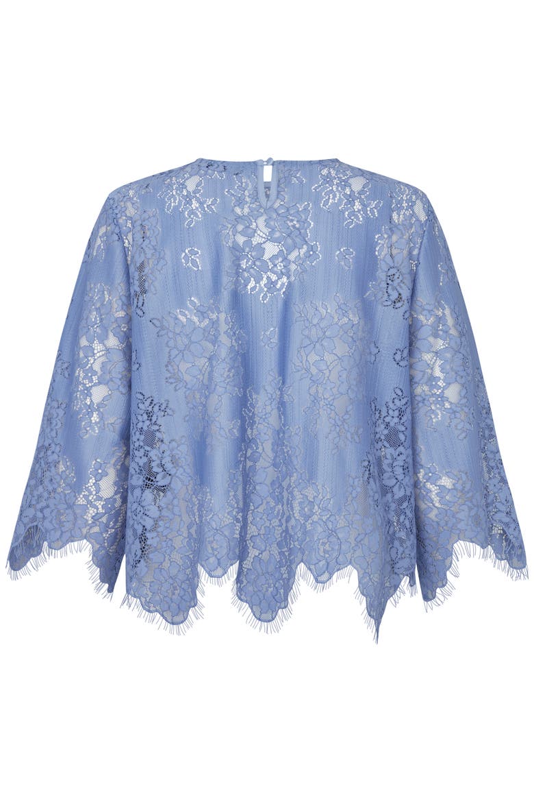 MaBeldora Lace Top, Alternate, color, Stonewash