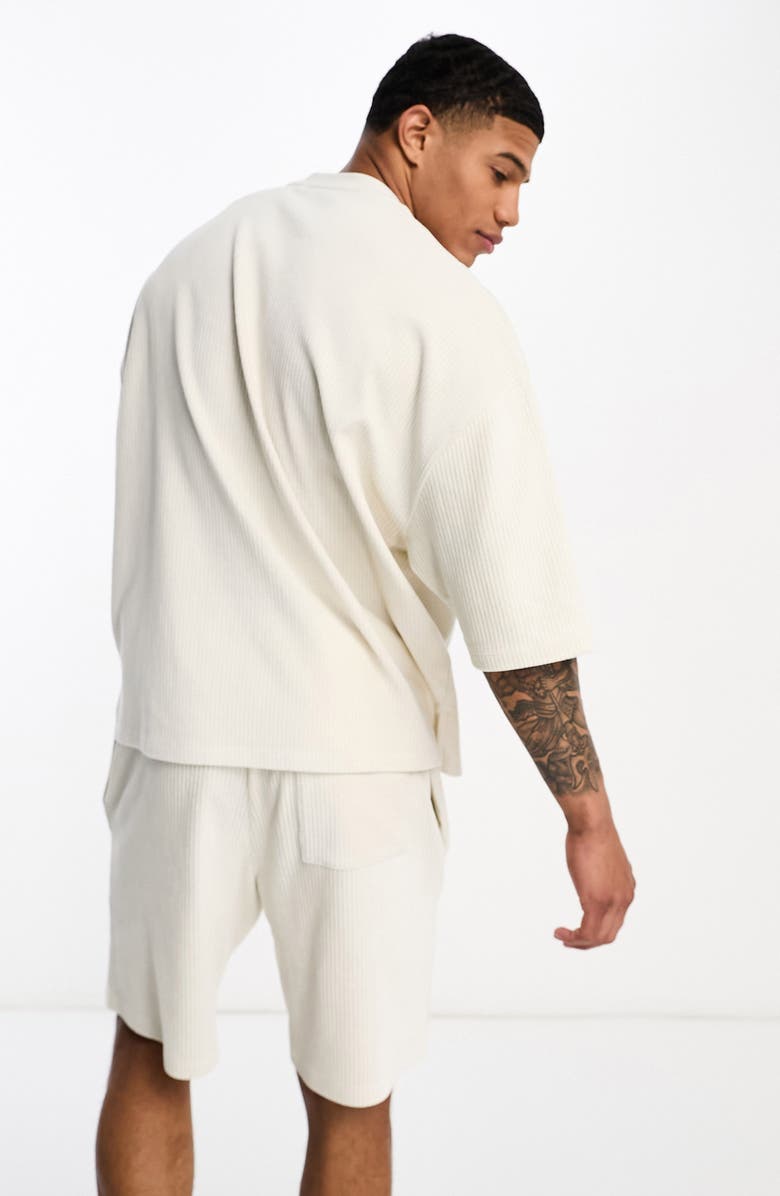 ASOS DESIGN Oversize Elbow Sleeve T-Shirt, Alternate, color, 