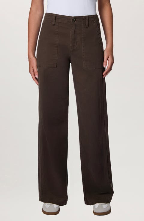 Della High Waist Wide Leg Pants