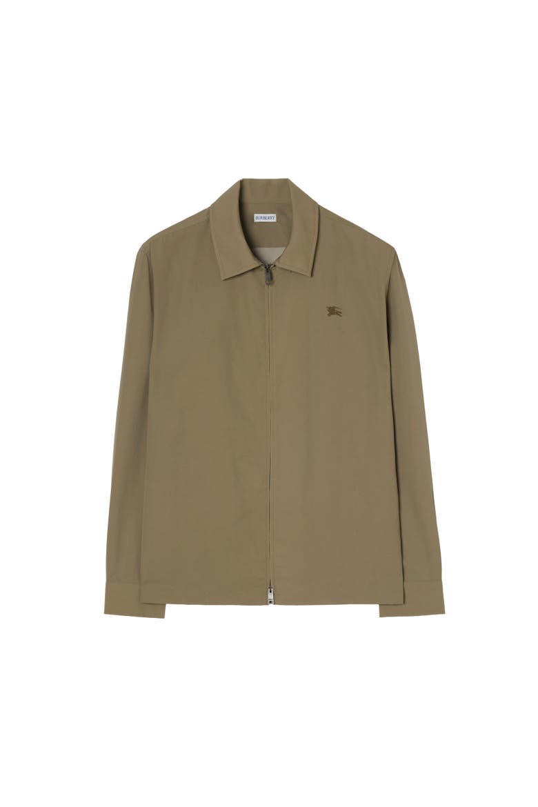 Coated Nylon Overshirt, Alternate, color, Finch brown
