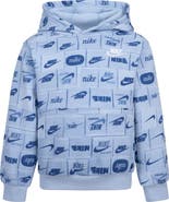 Nike Kids' Logo Print Fleece Hoodie
