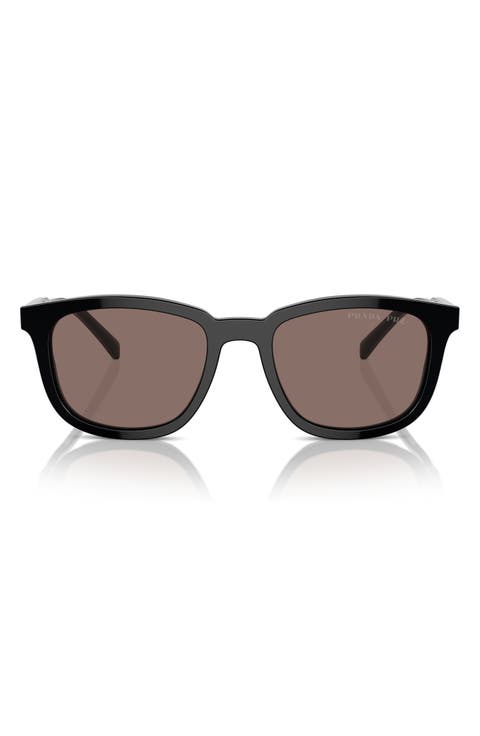 53mm Polarized Pillow Sunglasses