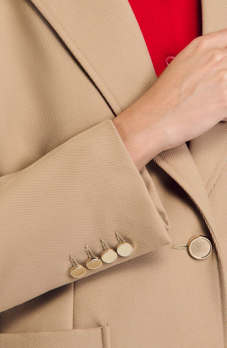 SANDRO Slim-fit suit jacket, Alternate, color, 