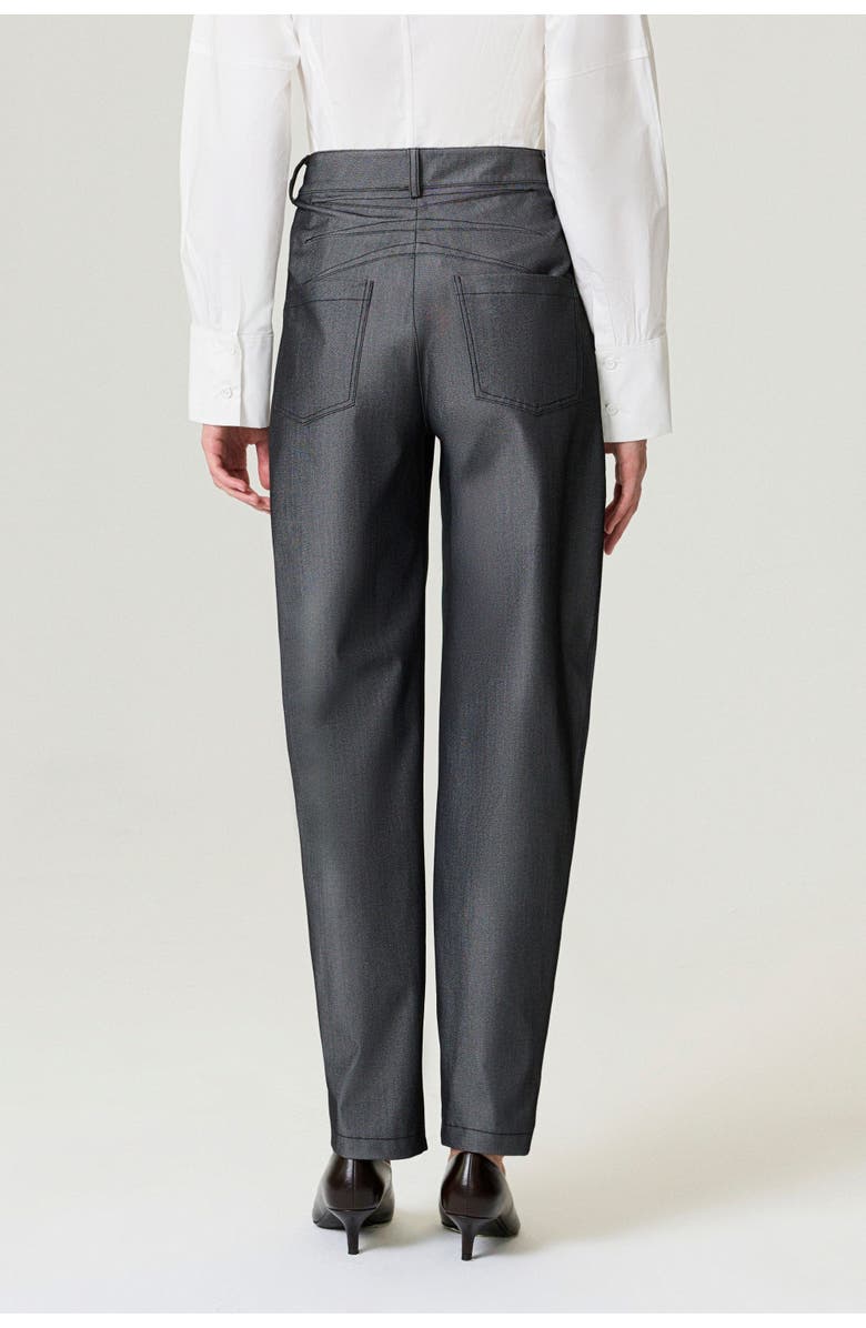 Nocturne Balloon Cut Tailored Pants, Alternate, color, Anthracite