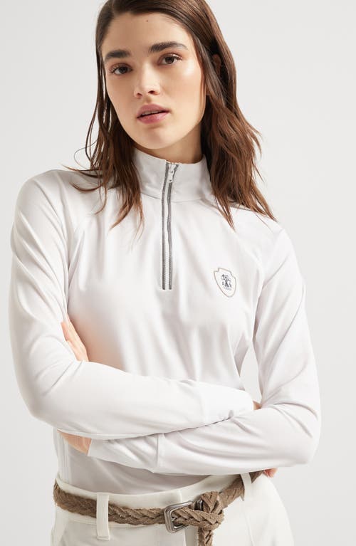 Brunello Cucinelli Turtleneck Sweatshirt In White
