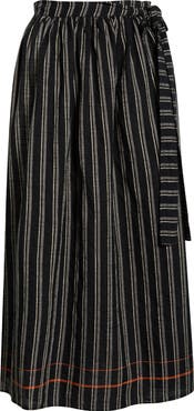 Ulla Johnson Suri Stripe Cover-Up Skirt