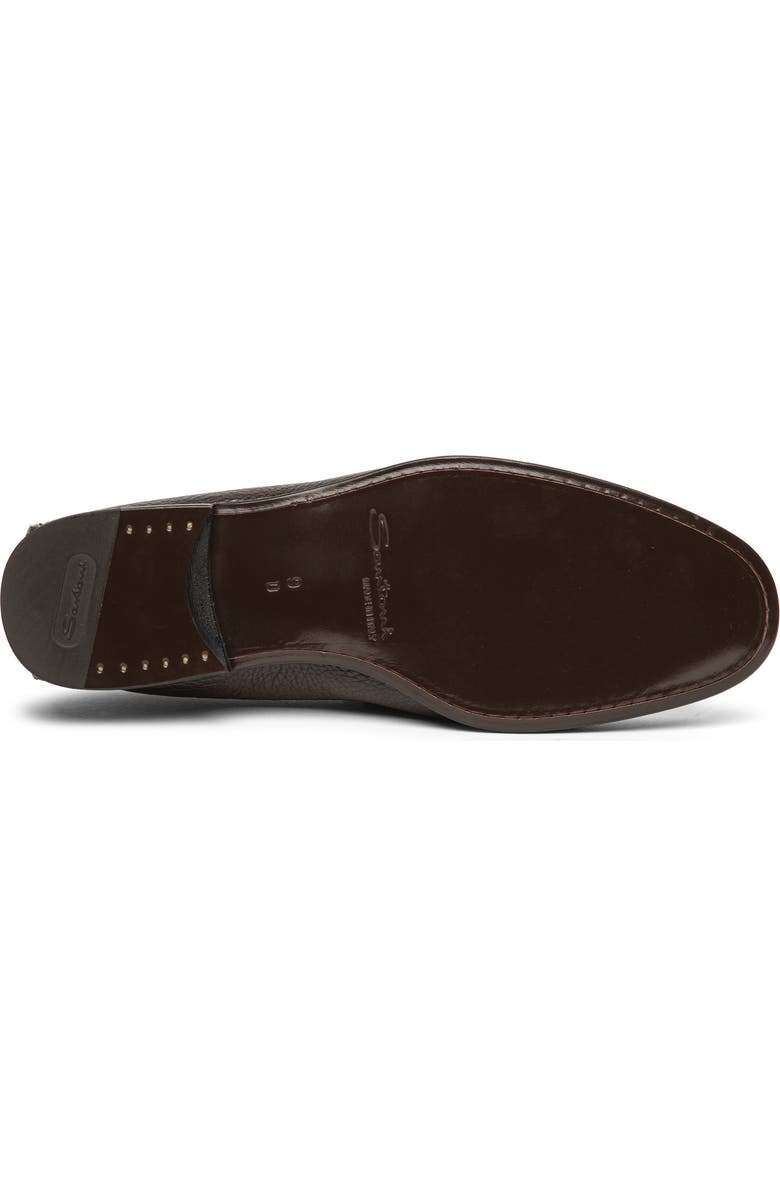 Santoni Ikangia Penny Loafer, Alternate, color, Dark Brown