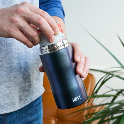 Host Stay-chill Slim Can Cooler In Galaxy Black