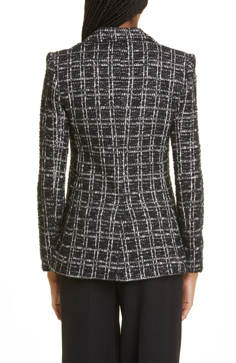 Alice + Olivia Macey Plaid Blazer, Alternate, color,