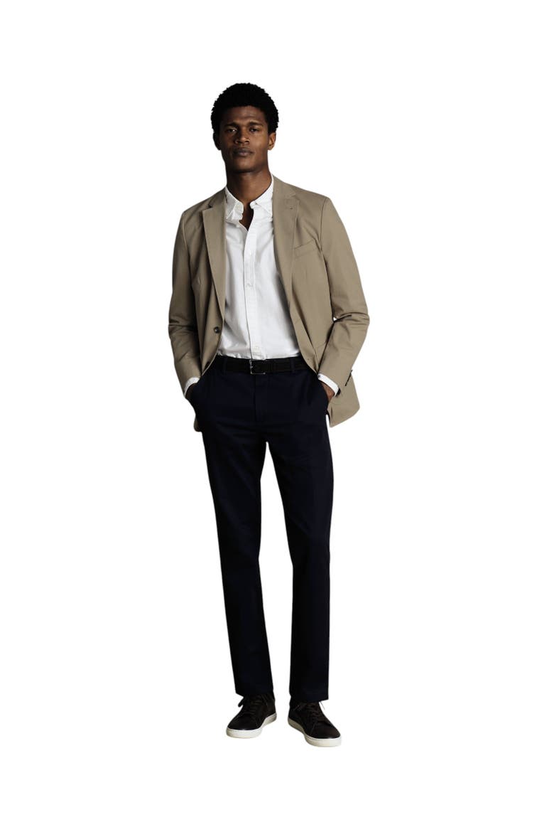 Cotton Stretch Jacket, Alternate, color, Stone
