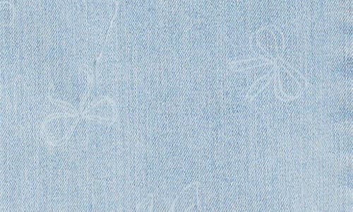 Ymi Kids' Bow Cargo Jeans In Blue