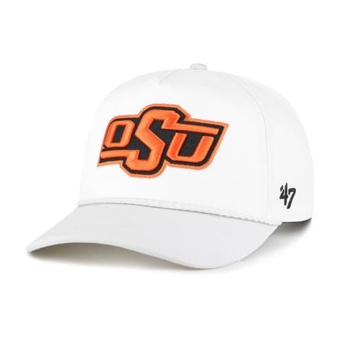 Men's '47  White Oklahoma State Cowboys Rope Hitch Adjustable Hat