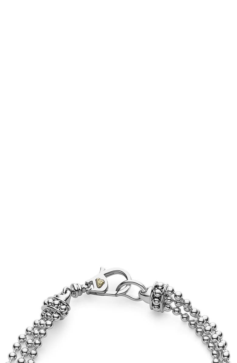 LAGOS 'Caviar Icon' Multistrand Bracelet, Alternate, color,