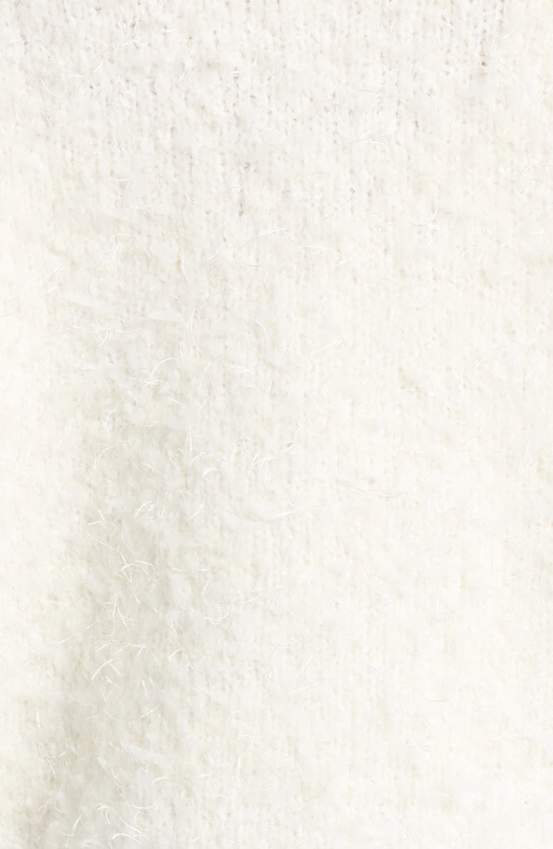 All in Favor Pearl V-Neck Cardigan, Alternate, color, Cream