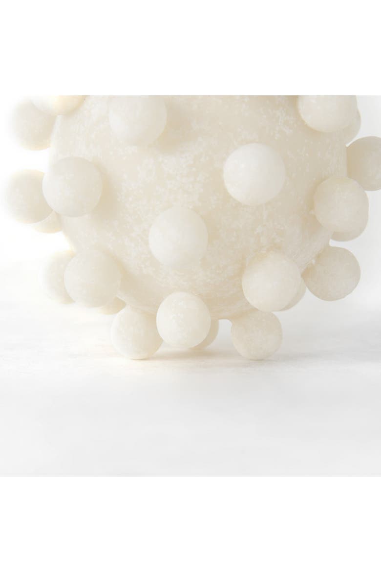 Malo Resin Sphere Decorative Object, Alternate, color, Beige