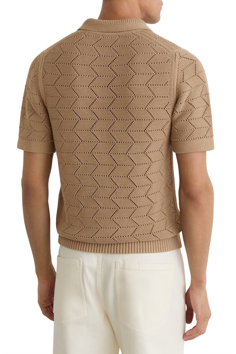 Belford Polo Sweater, Alternate, color, CAMEL