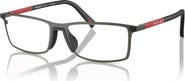 Prada Linea Rossa 53mm Rectangle optical glasses