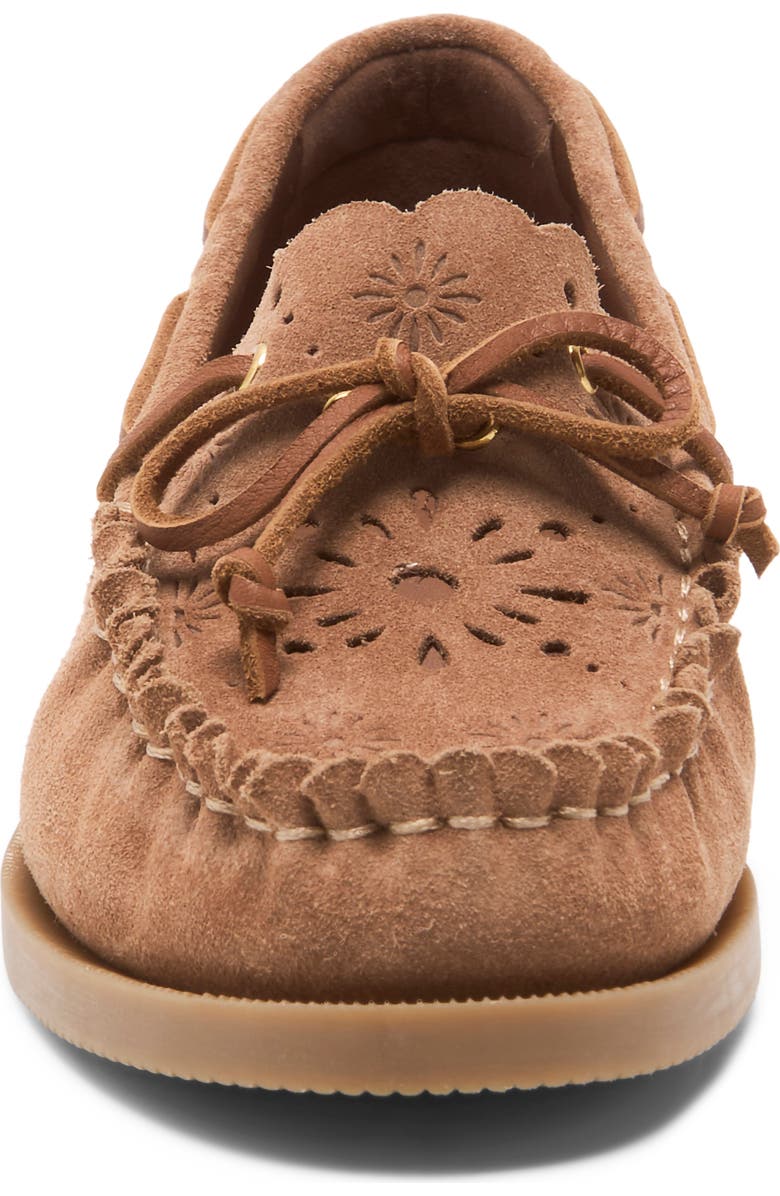 Free People Lagoon Cutout Boat Shoe, Alternate, color,