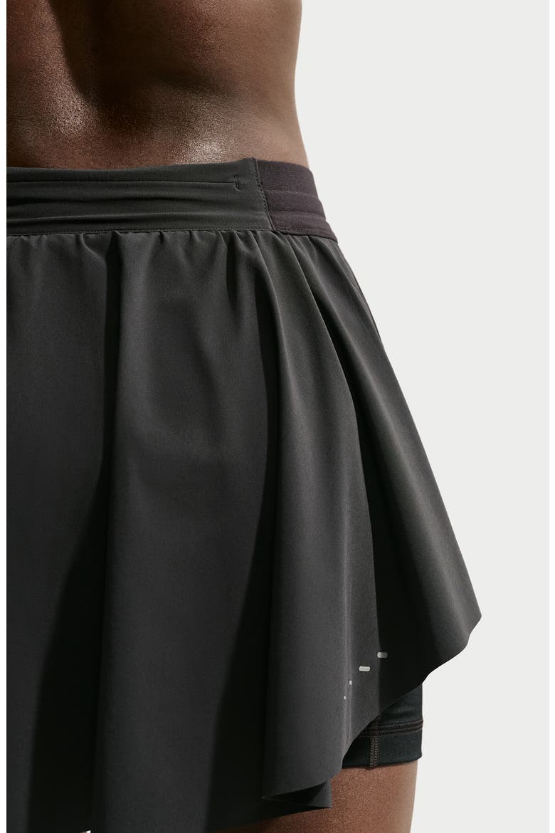 Performance Miniskirt, Alternate, color, BLACK/ BLACK/ ILLUSION GREEN