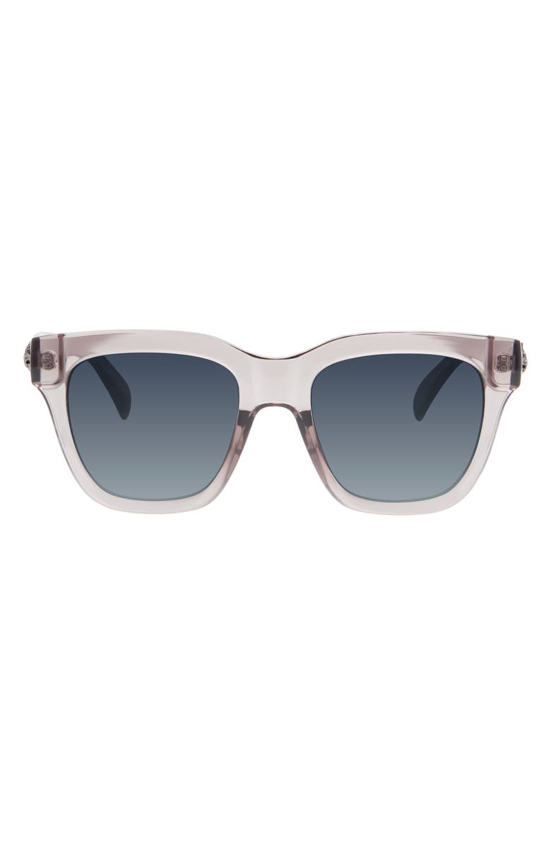 Kurt Geiger London 53mm Square Sunglasses, Main, color, Dove Crystal