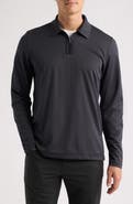 Johnston & Murphy Cochran Long Sleeve Zip Polo