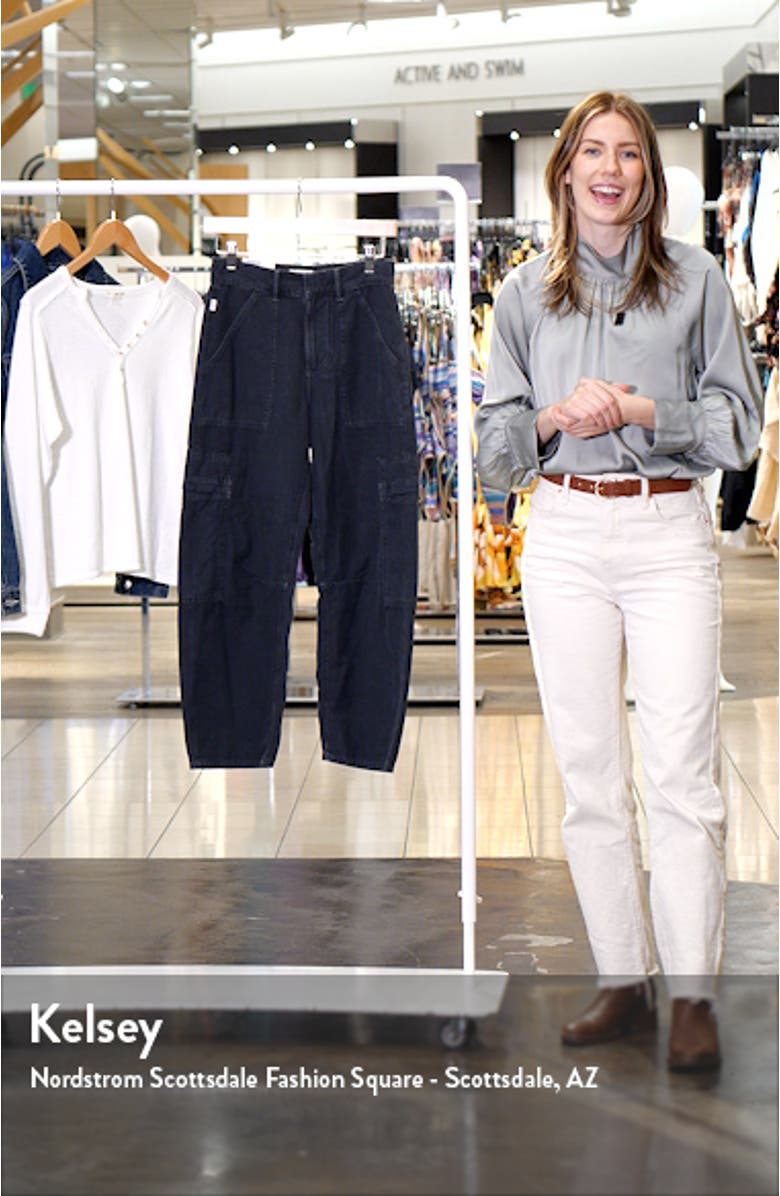 Marcelle Low Rise Barrel Cargo Pants