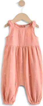 NEXT Embroidered Cotton Gauze Romper