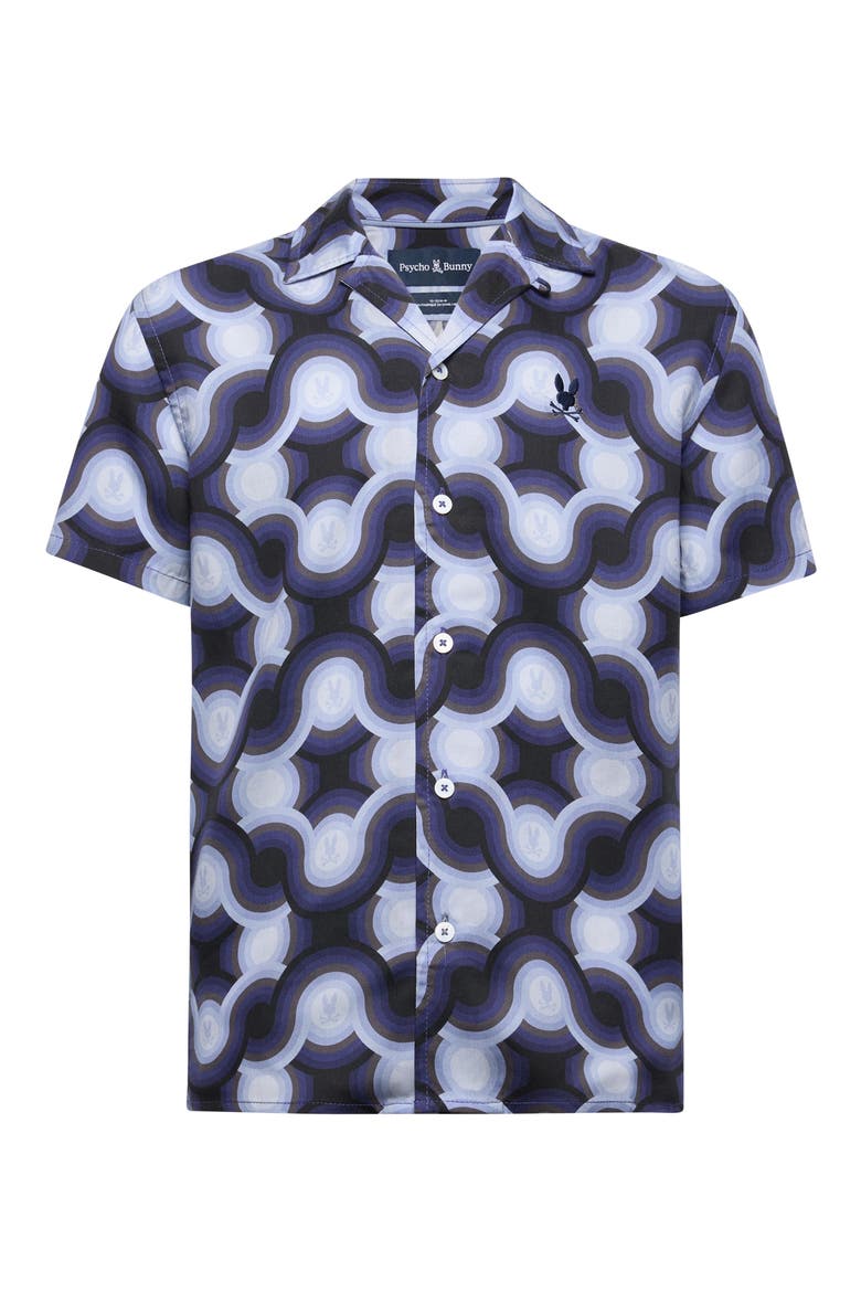 Kids' Paros Camp Shirt, Main, color, EVENING BLUE