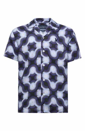 Psycho Bunny Kids' Paros Camp Shirt