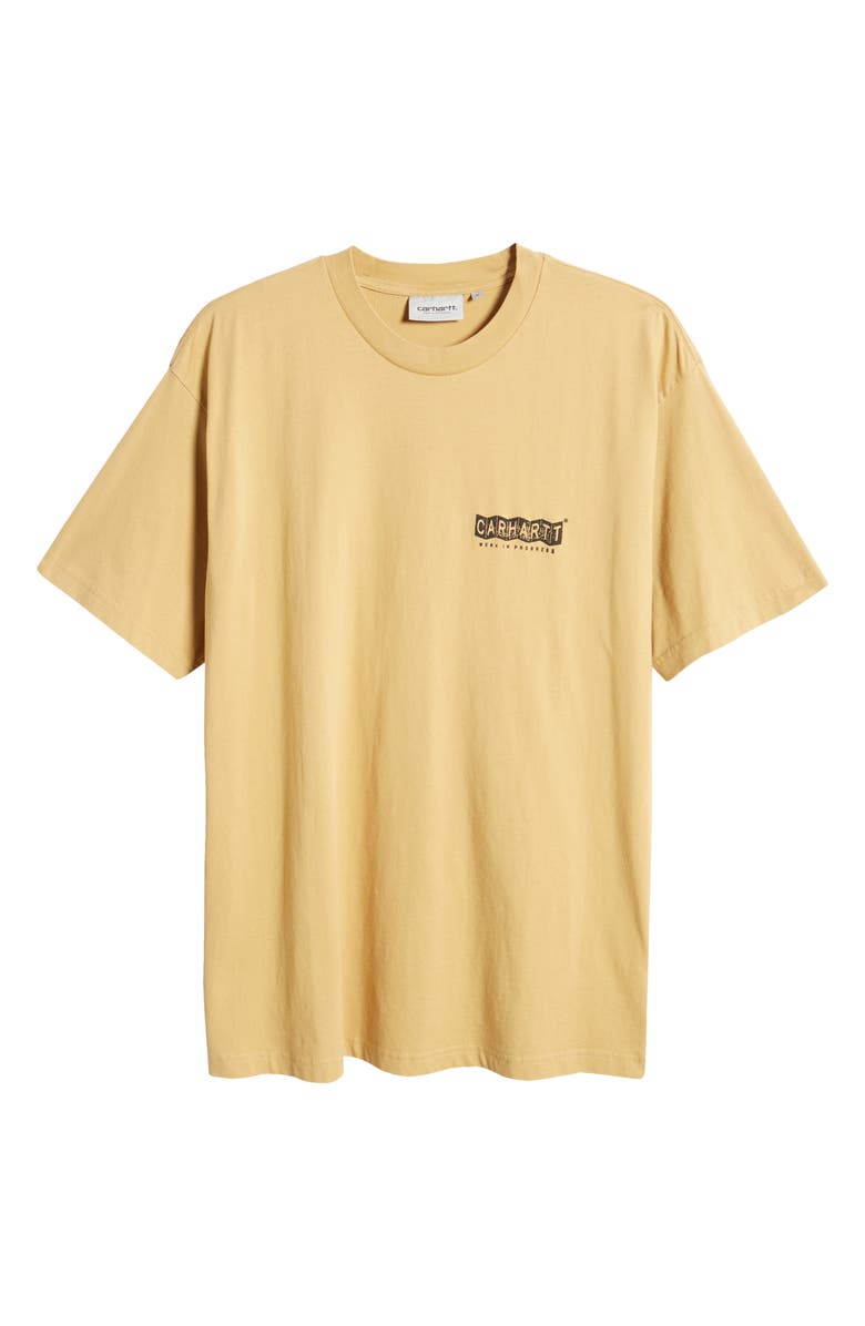 Carhartt Work In Progress Stamp Organic Cotton Graphic T-Shirt, Main, color, 