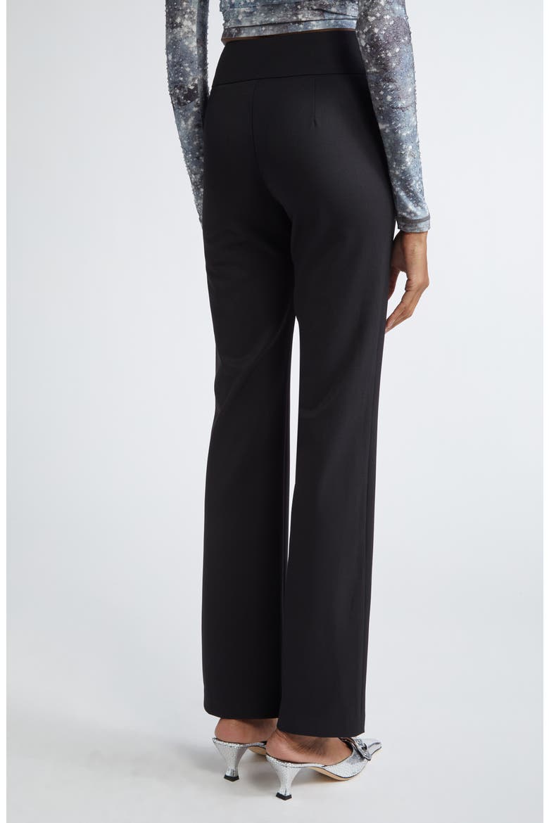 P-Ersy High Waist Straight Leg Pants, Alternate, color, VERY/ BLACK