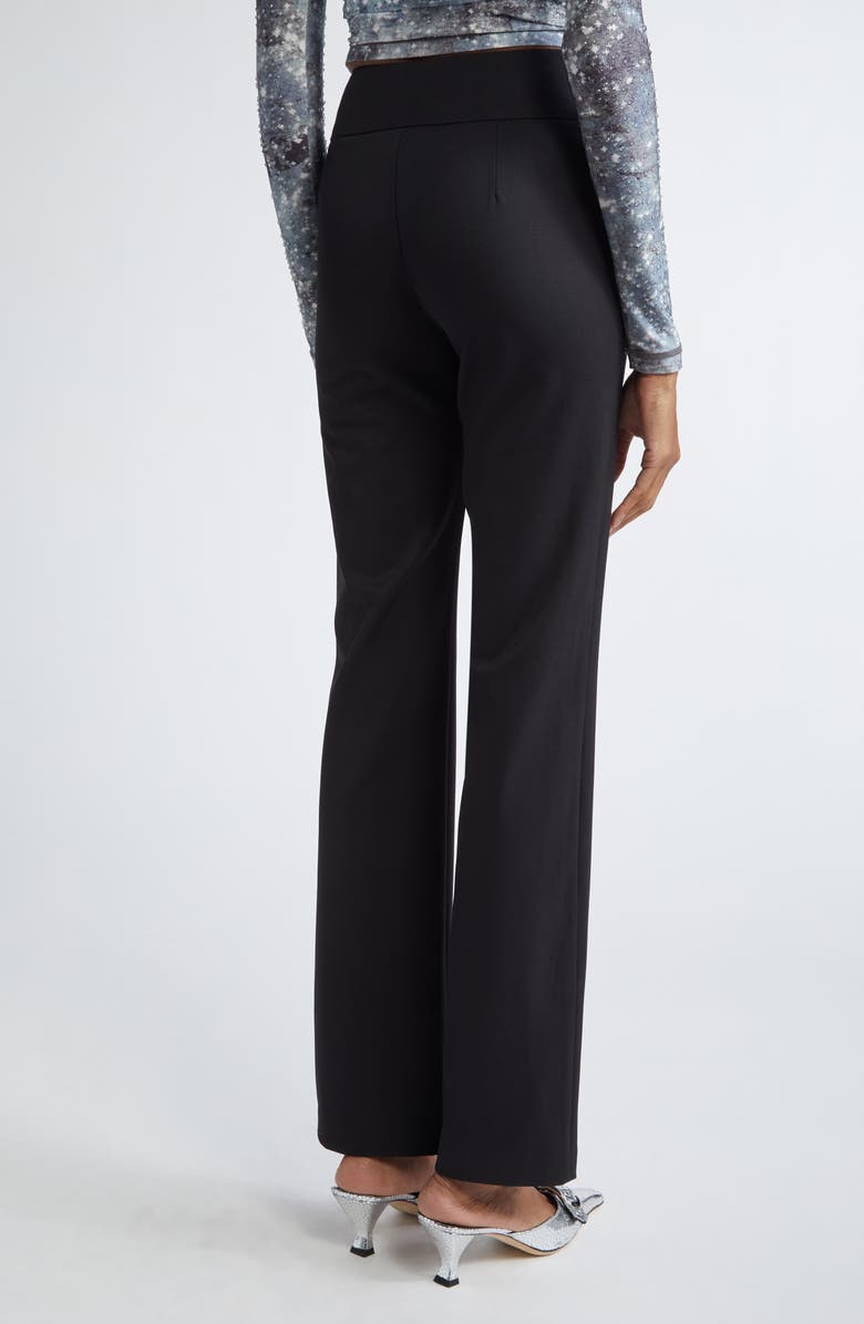 DIESEL<sup>®</sup> P-Ersy High Waist Straight Leg Pants, Alternate, color, Very/ Black