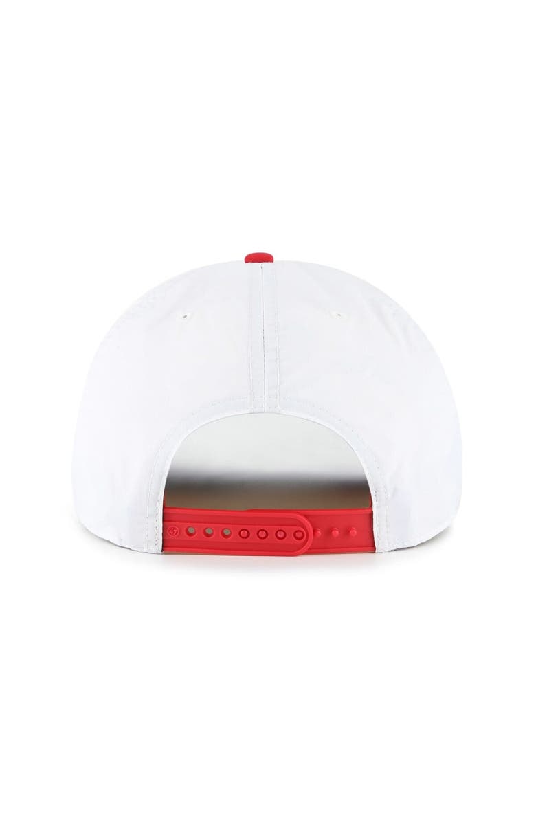 '47 Men's '47 White/Red Chicago Bulls Tribute Two-Tone Hitch Adjustable Hat, Alternate, color, White