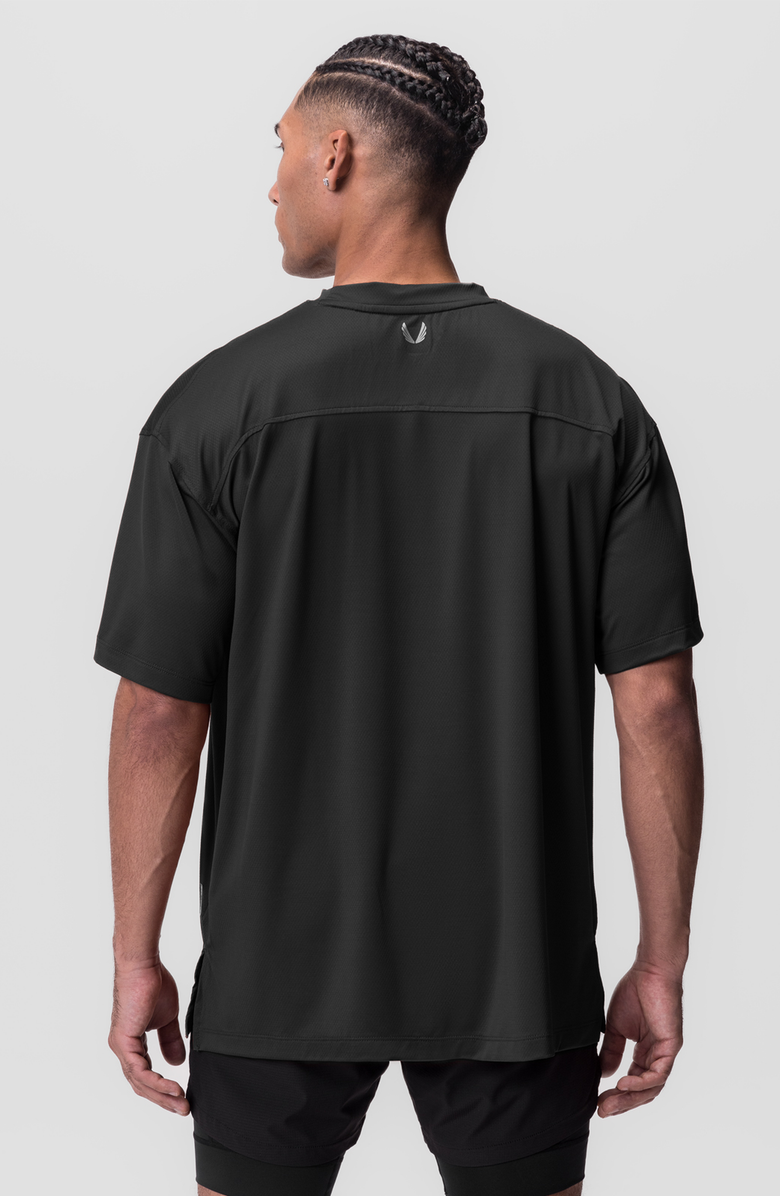 ASRV AeroSilver Oversized Tee, Alternate, color, Black