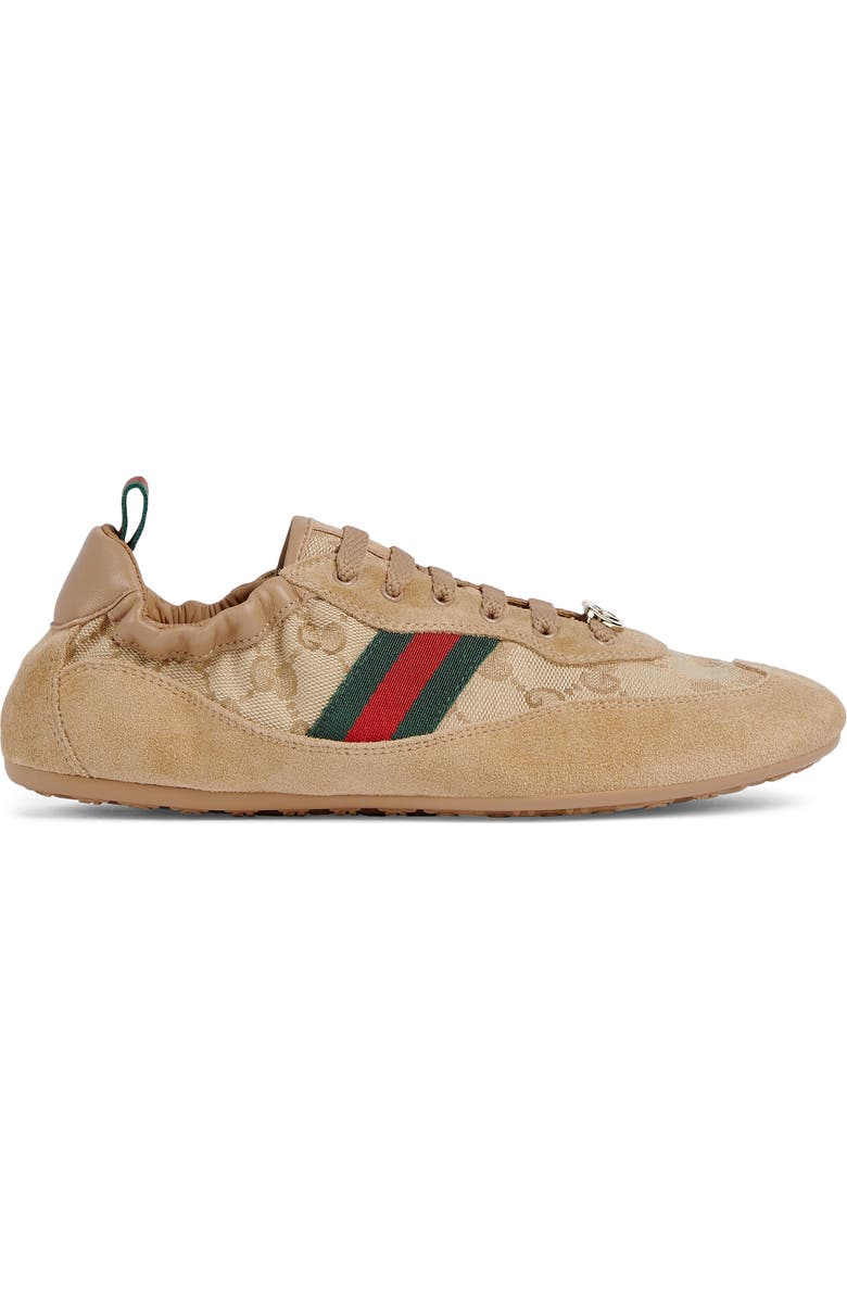Gucci GG Shift Sneaker, Alternate, color, Brown