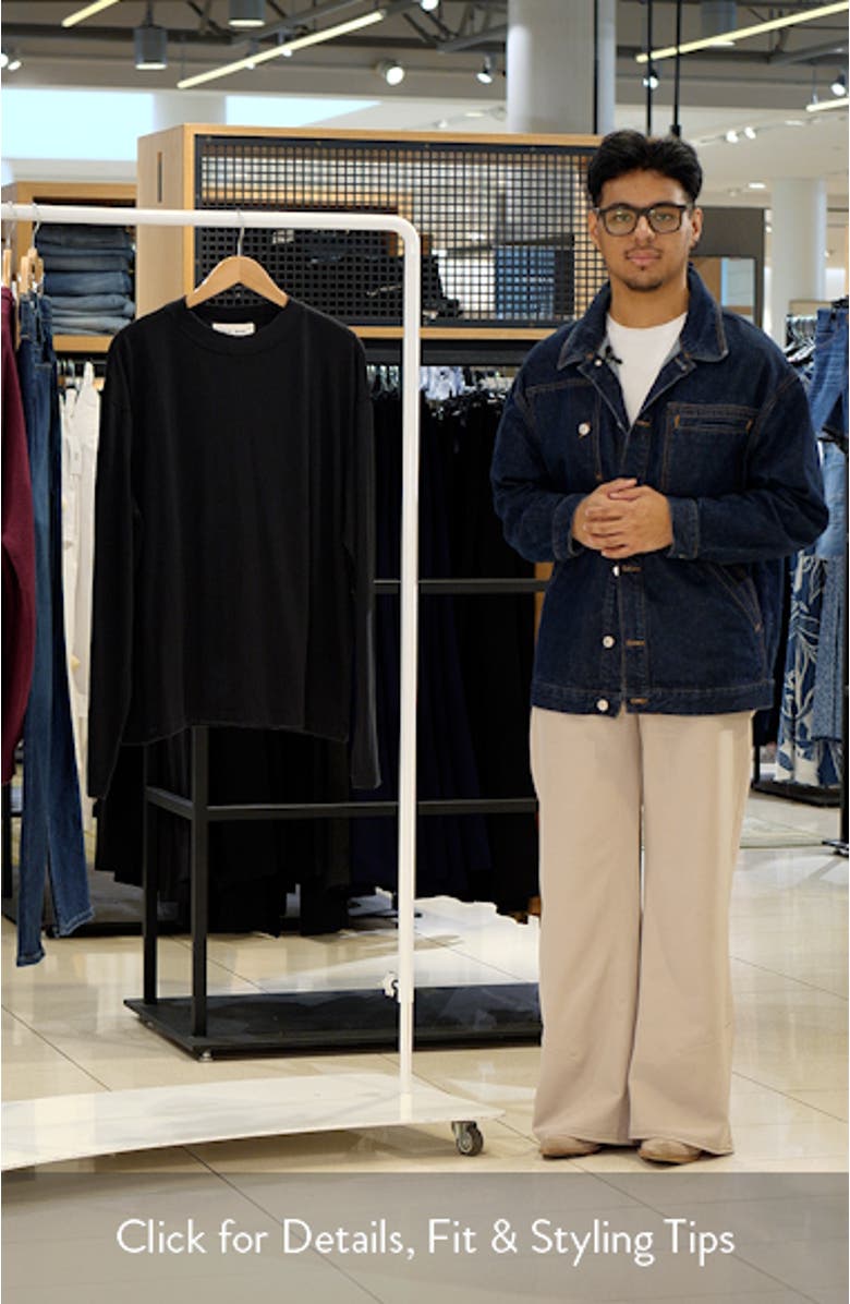 Signature Essential Long Sleeve T-Shirt, sales video thumbnail