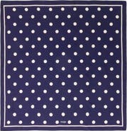 maje Silk polka dot bandana